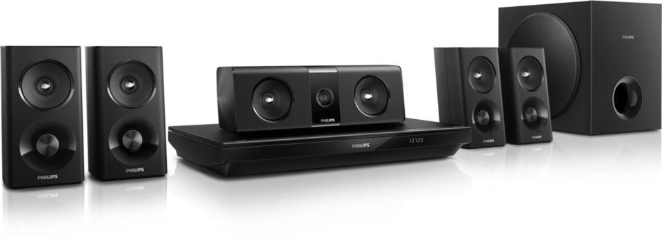 5 1 3d Blu Ray Home Theater Htb3520 94 Philips