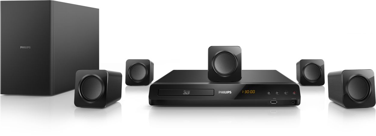 Eentonig Gelijk Destructief 5.1 3D Blu-ray Home theater HTB3524/F7 | Philips