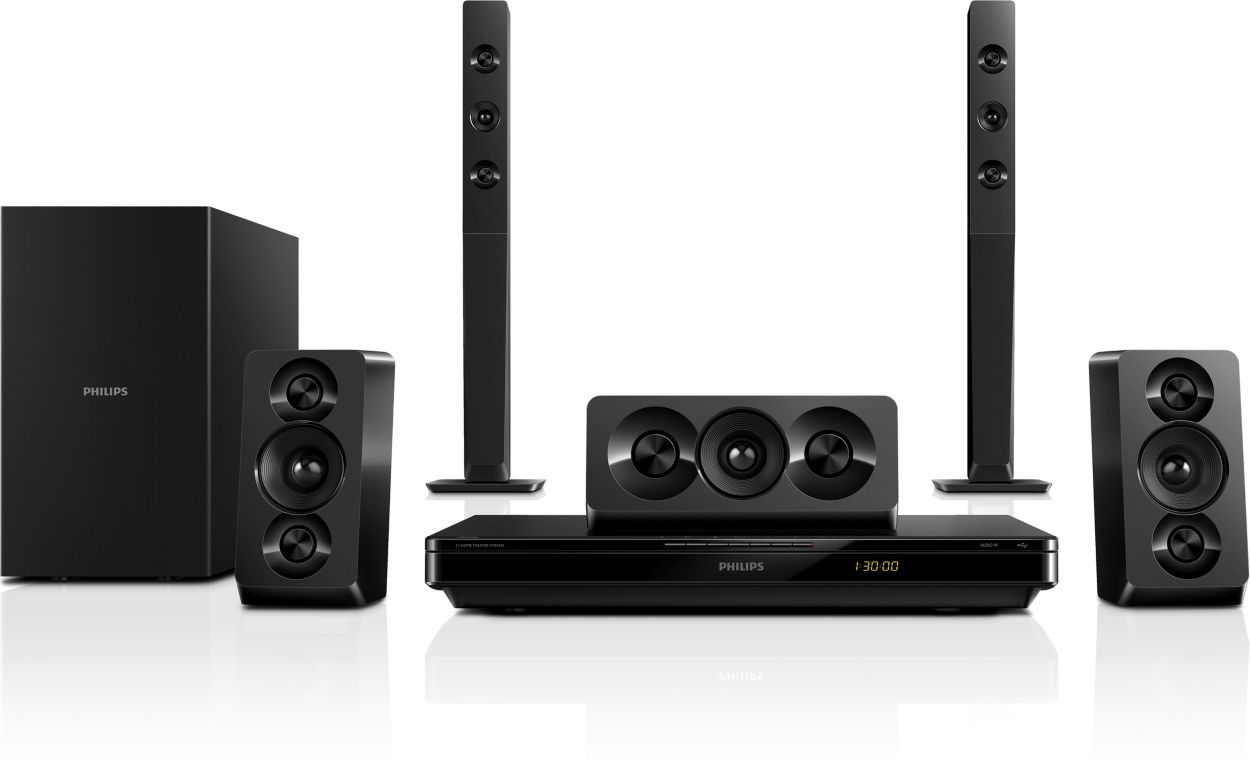 5 1 3d Blu Ray Home Theater Htb3540 94 Philips