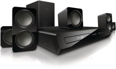 philips 3d blu ray player home theater system