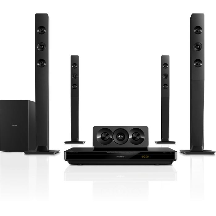 Kräftiger Surround Sound und tiefe Bässe wie im Kino