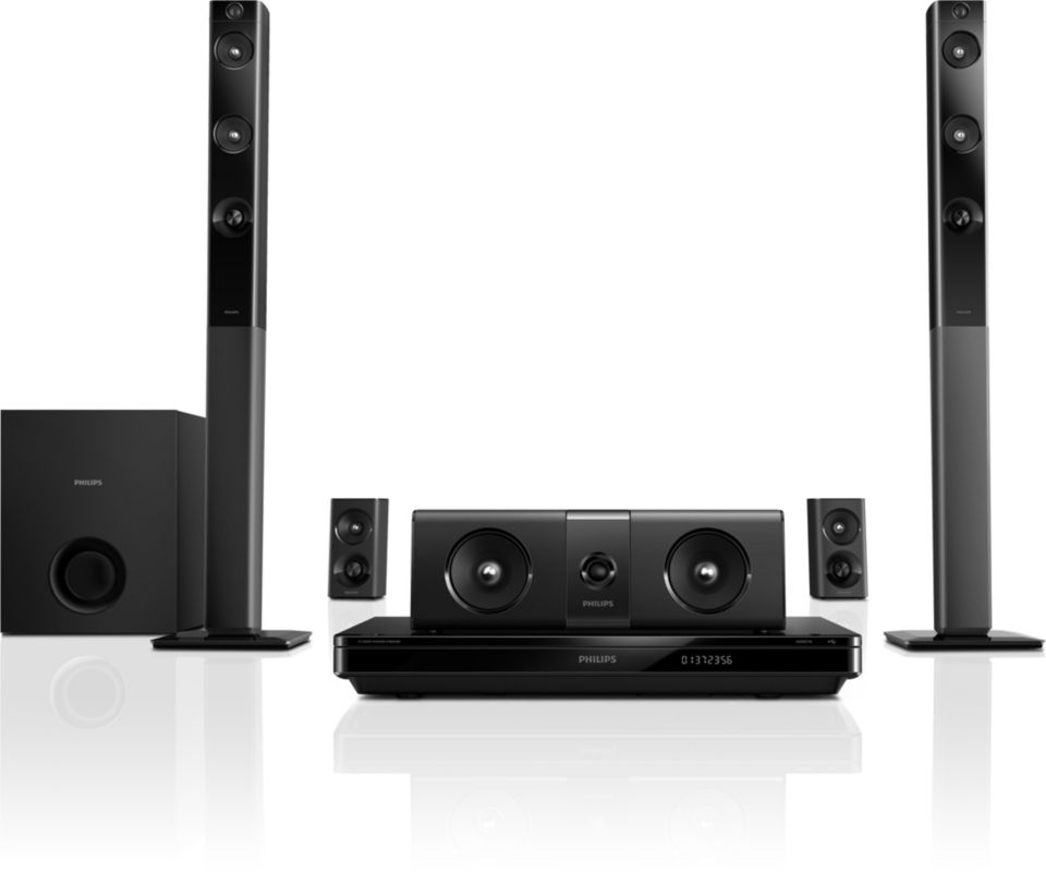 5 1 3d Blu Ray Home Theater Htb5540d 98 Philips