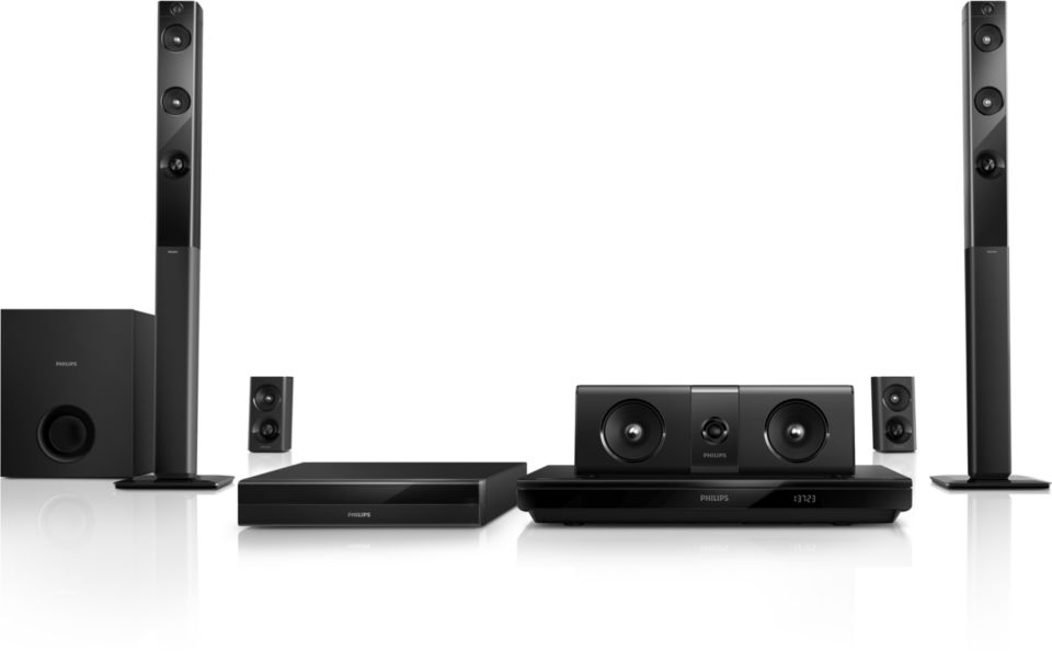 5.1 3D Bluray Home theater HTB5550/98 Philips