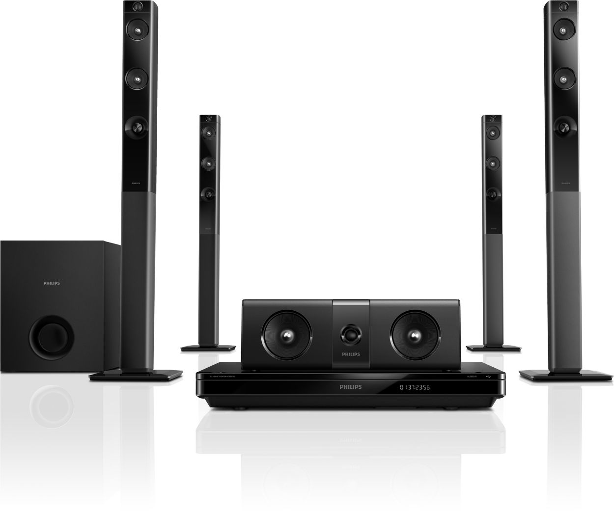 Sistema de Home Theater 5.1 HTB5570D/78 Philips
