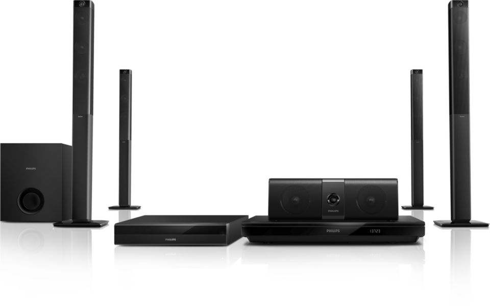 5.1 3D Bluray Home theatre HTB5580G/51 Philips