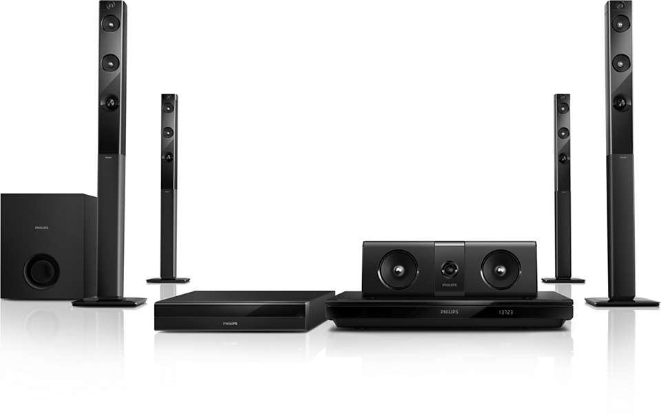 5.1 3D Blu-ray Home theater HTB5580/94 | Philips