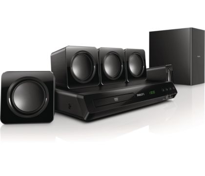 5 1 Dvd Home Theater Htd3510 98 Philips