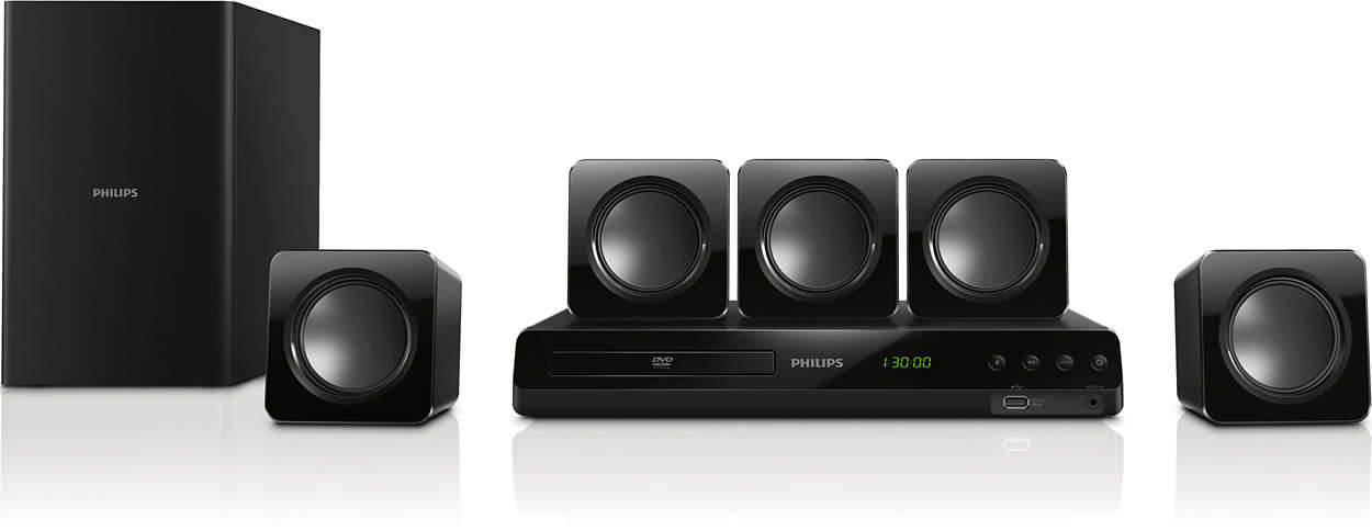 5.1 DVD Home theater HTD3514/F7 | Philips