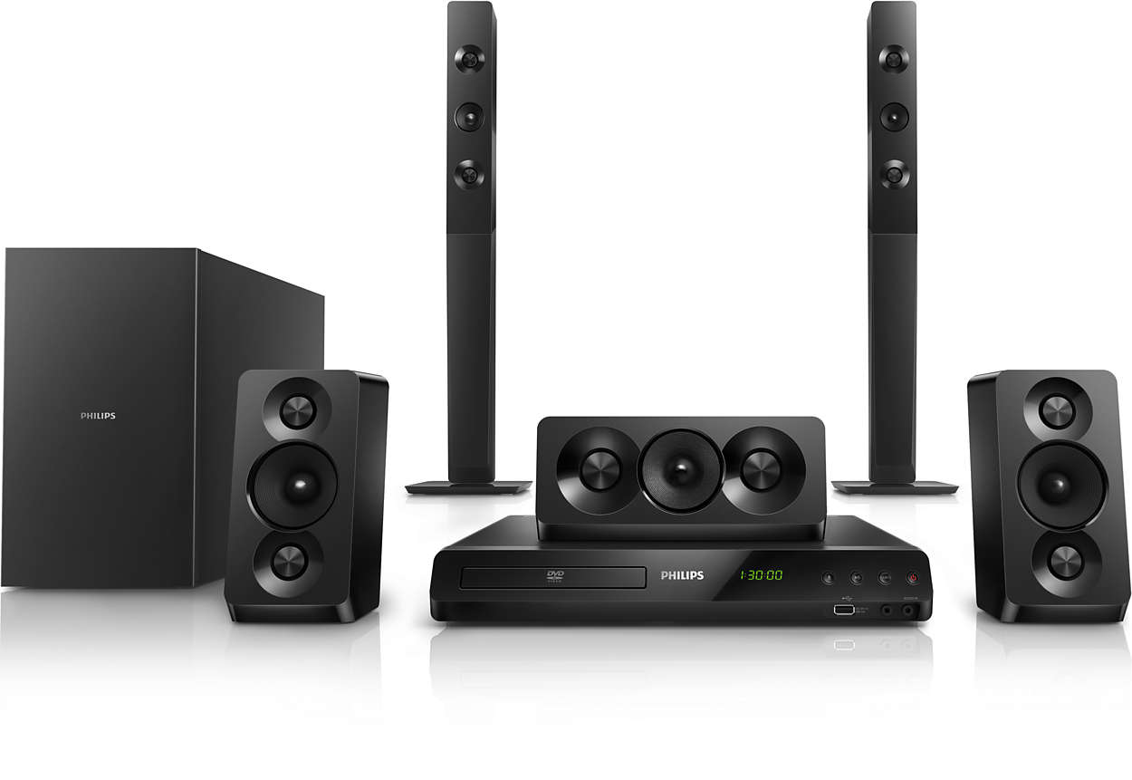 5.1 DVD Home theater HTD5550/94 | Philips