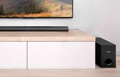 philips htl2193b 150w 3.1 ch soundbar with subwoofer