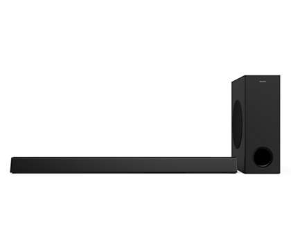 37-Inch 2.1 Channel 240W TV Slim Stereo Sound-bar w/ Bluetooth LED Display Radio 