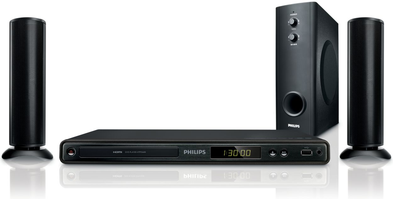 DVD home theater player HTP3560K/98 Philips