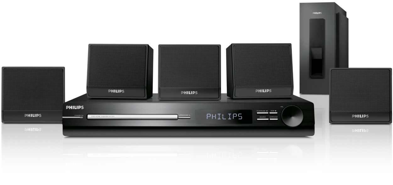 DVD�li ev sinema sistemi HTS3011/12 Philips