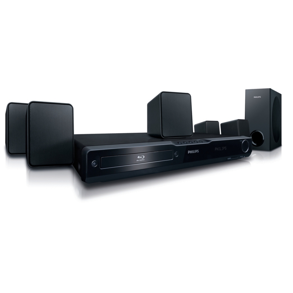   1000 WATT BLU RAY HOME THEATER SURROUND SYSTEM W/ BUILT IN WIFI