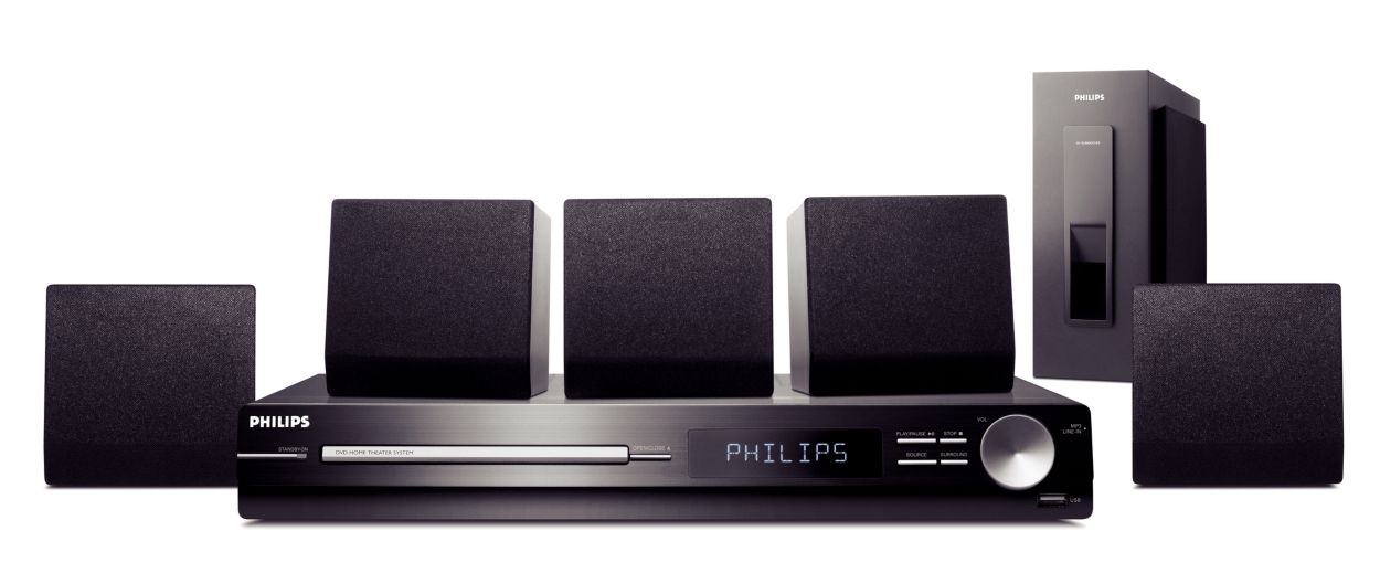 DVD home theater system HTS3151D/37 Philips