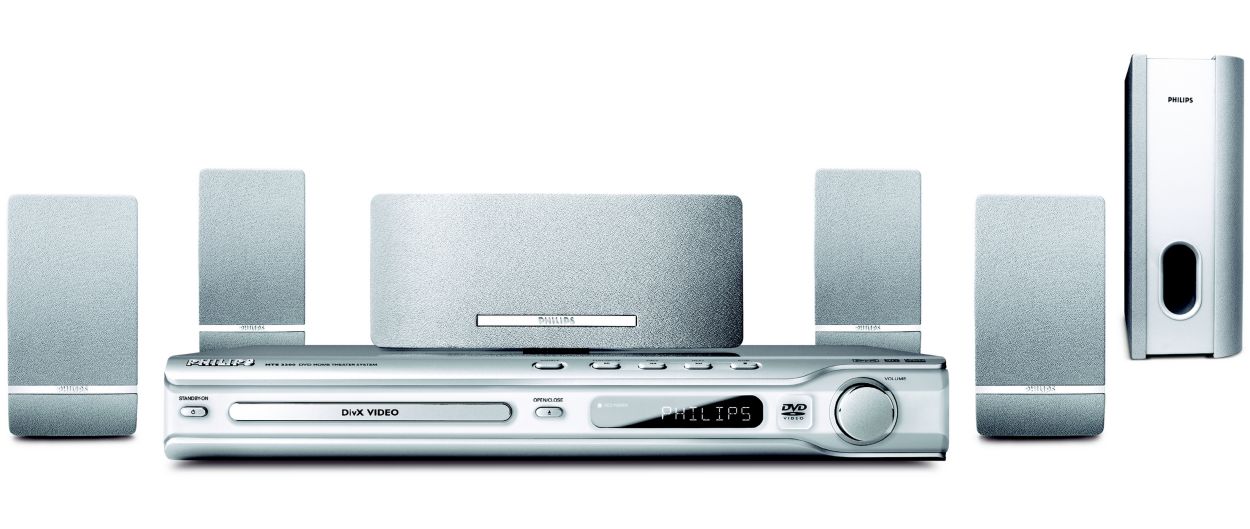 Zestaw kina domowego DVD HTS3300/12 Philips