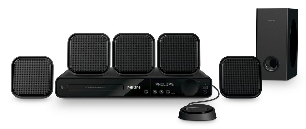 5 1 Home Theater Hts3371d F7 Philips