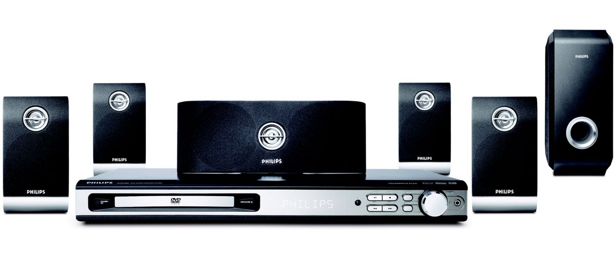 DVD home theater system HTS3400/37 Philips