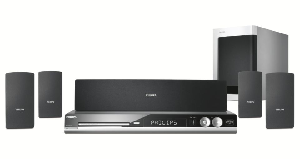 DVD home theater system HTS3450/37 Philips