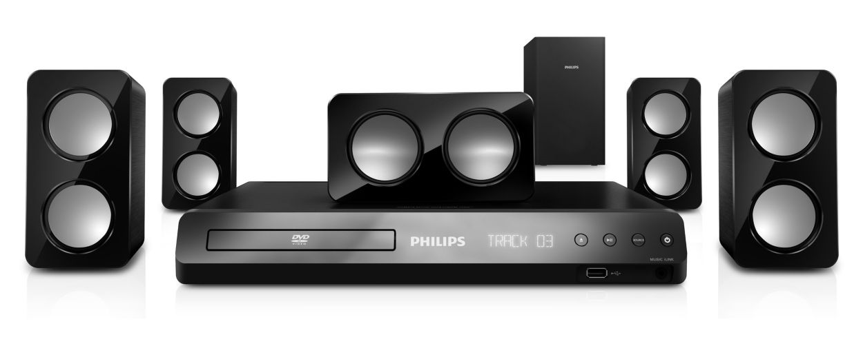 Immersive Sound Home theater HTS3532SL/94 Philips
