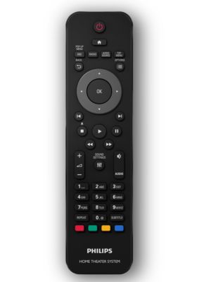 philips home theatre 5.1 remote