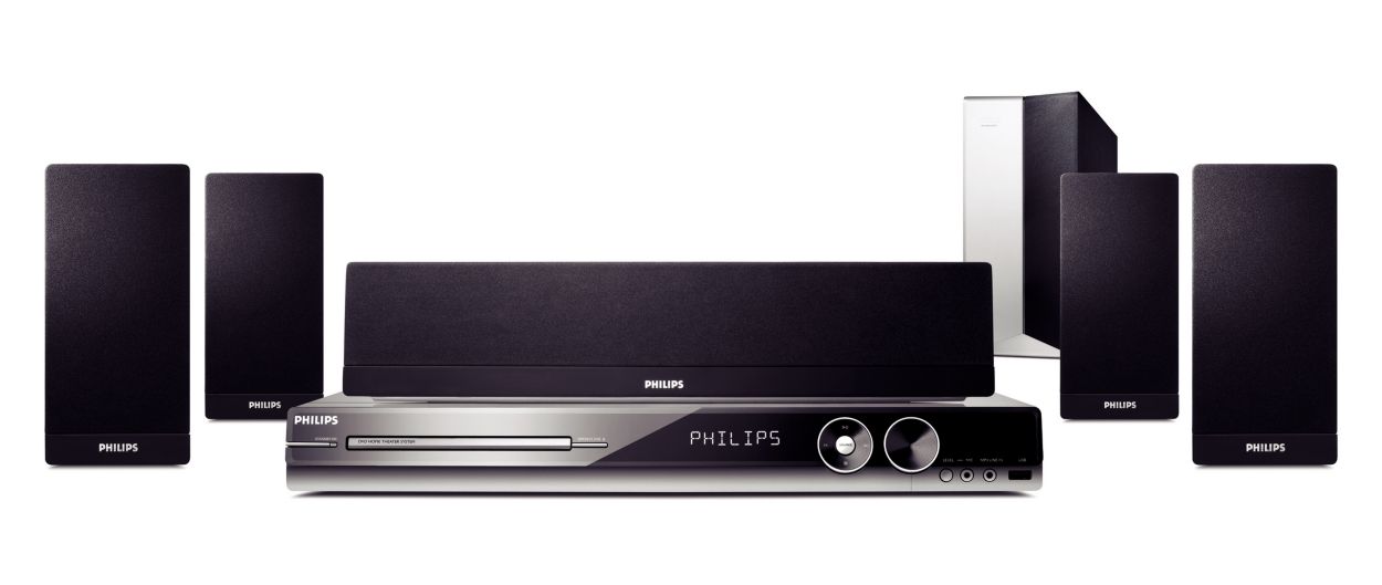 Dvd Home Theater System Hts3544 37 Philips