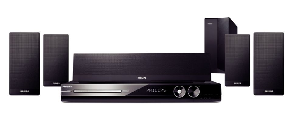 Klas omvang Rusteloosheid DVD home theater system HTS3555/37 | Philips