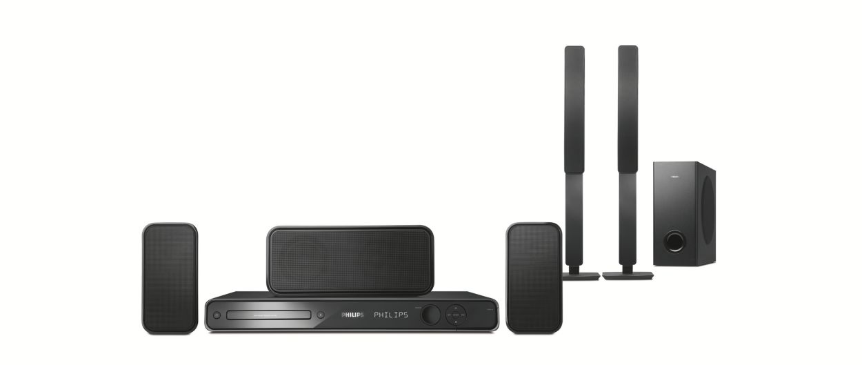 schrobben organiseren Presentator DVD home theater system HTS3566D/37 | Philips