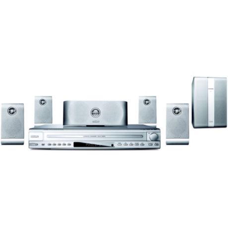 HTS5500C/37B  Progressive Scan 5 DVD/CD Changer Home Theater