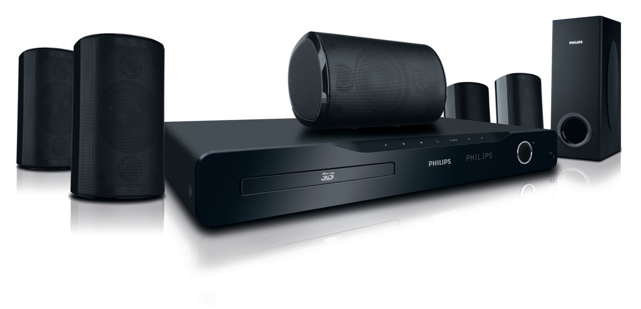 toespraak bibliotheek Halve cirkel Blu-ray home theater system HTS5506/F7 | Philips