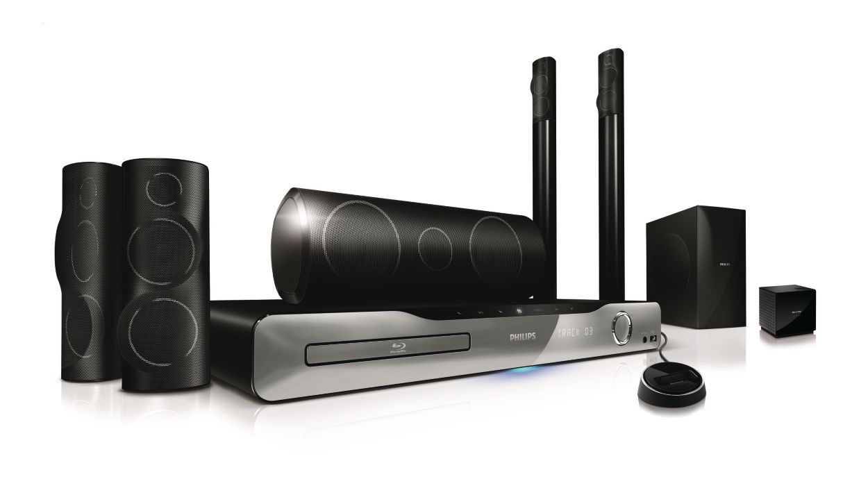 Bestrating baden Oom of meneer 5.1 Home theater HTS5580W/F7 | Philips