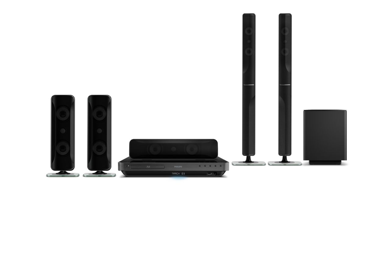 5.1 Home EntertainmentSystem HTS7520/12 Philips