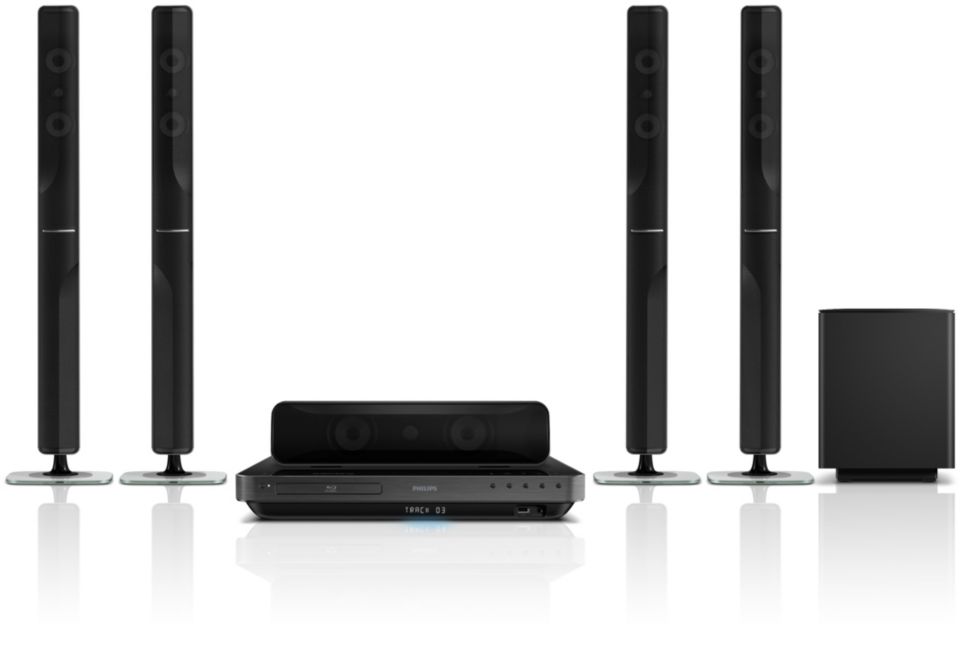 5 1 Home Theater Hts7540 98 Philips