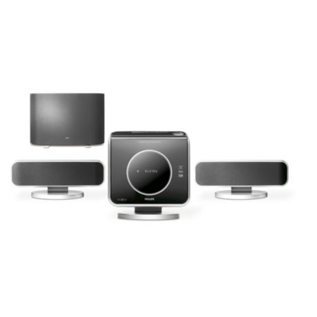 HTS8010S/01B  Progressive Scan DVD/SACD home theater system