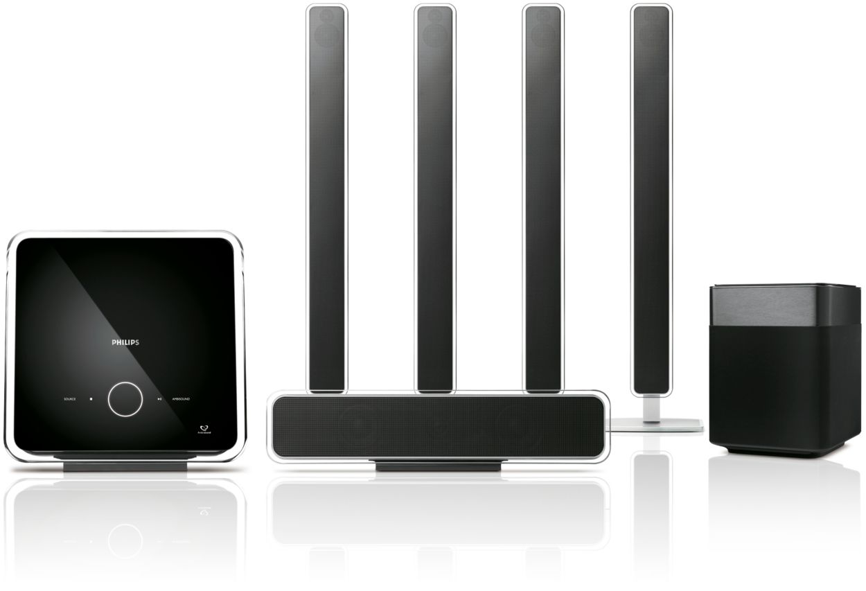 5.1 Home theatre HTS9810/12 Philips