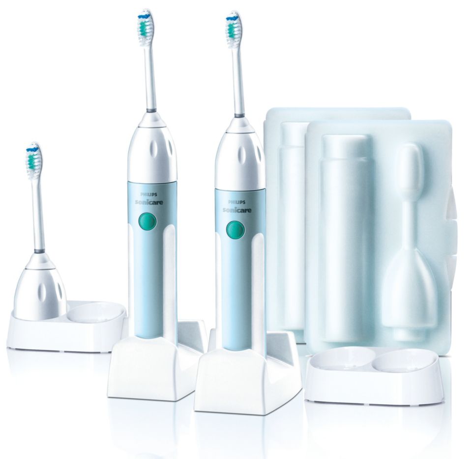 Essence Two sonic electric toothbrushes HX5853/71 Sonicare