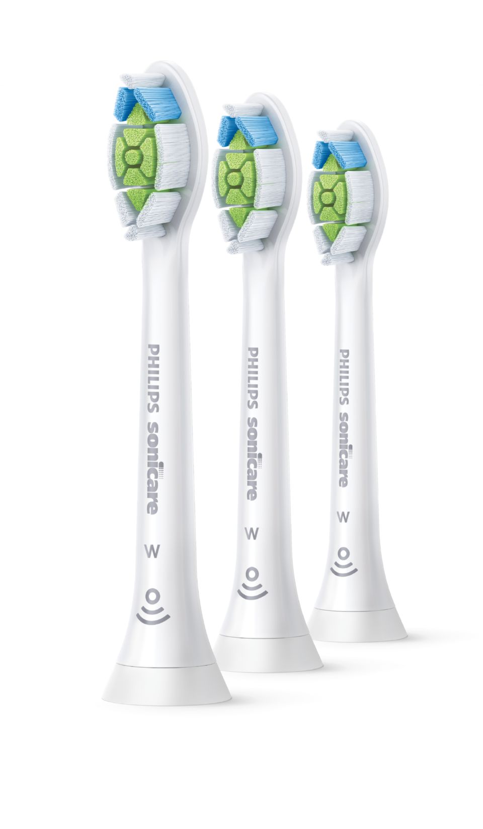 W2 Optimal White Standard sonic toothbrush heads HX6063/67 | Sonicare