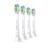 Sonicare W2 Optimal White 4x Weiße Bürstenköpfe für Schallzahnbürste