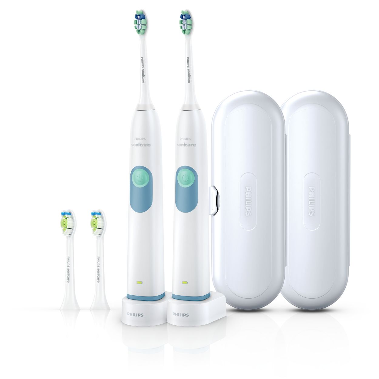 2 Series plaque control Sonic electric toothbrush HX6254/81 | Sonicare