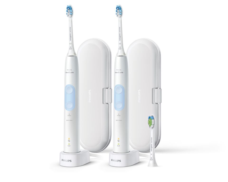 Optimal Clean Sonic electric toothbrush HX6829/71 Sonicare