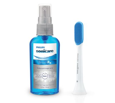 electric toothbrush with tongue cleaner
