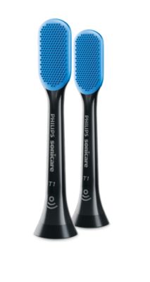 electric toothbrush with tongue cleaner
