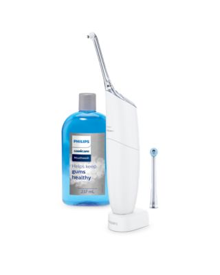 Philips Sonicare Rechargeable powered dental flosser - silver HX8472/11