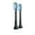 Sonicare C3 Premium Plaque Defence Lot de 2 + noir + têtes de brosse à dents soniques
