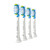 Sonicare C3 Premium Plaque Defence 4x soniske tannbørstehoder - Hvit