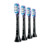 Sonicare G3 Premium Gum Care Pack de 4 cabezales negros de cepillos Sonicare