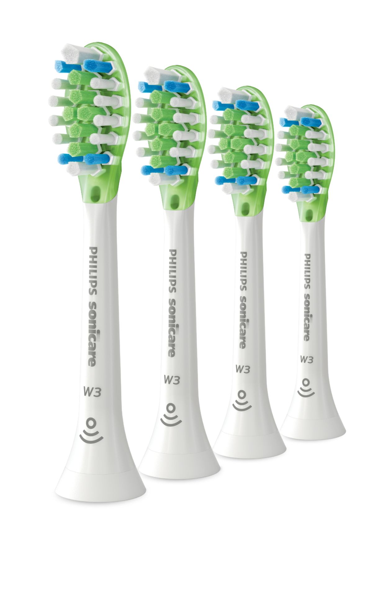 W3 Premium White Standard Sonic Toothbrush Heads Hx9064 65 Sonicare