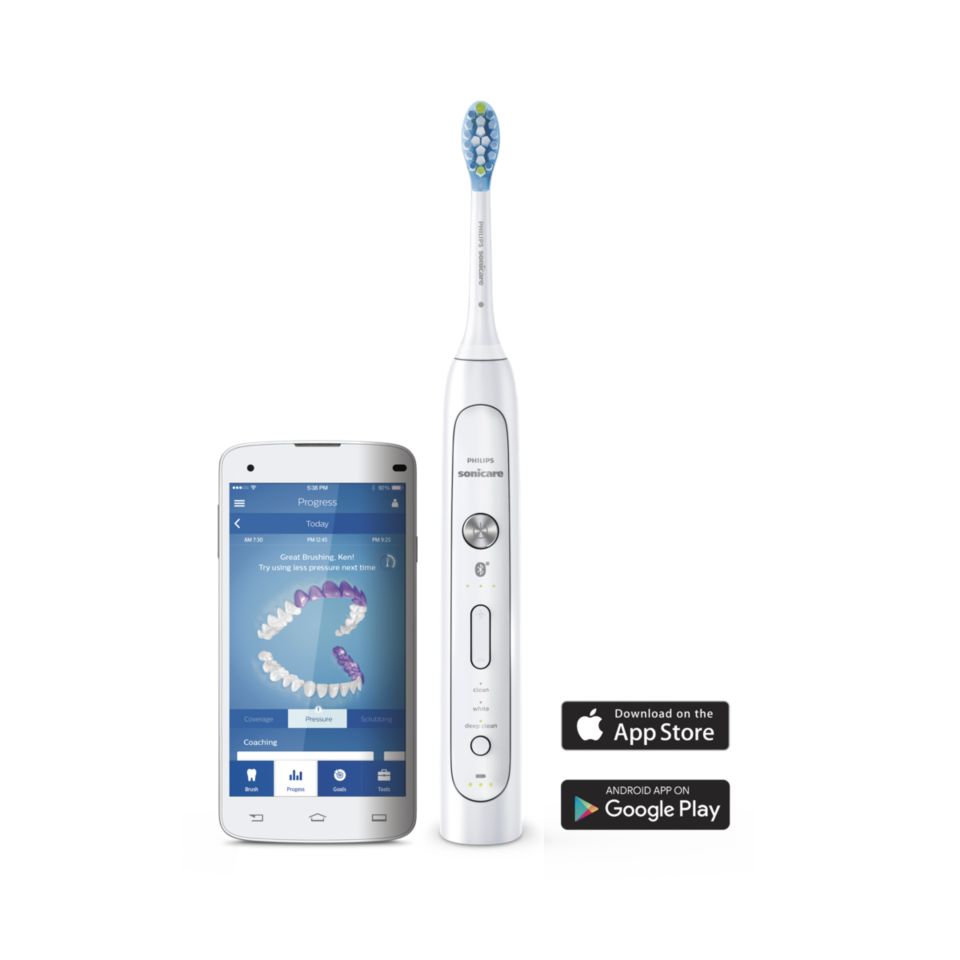 Flexcare Platinum Connected Sonic Electric Toothbrush With App Hx9192