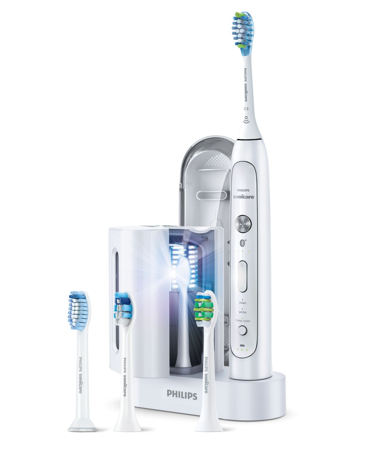 FlexCare Platinum Connected Bluetooth® connected toothbrushDispense