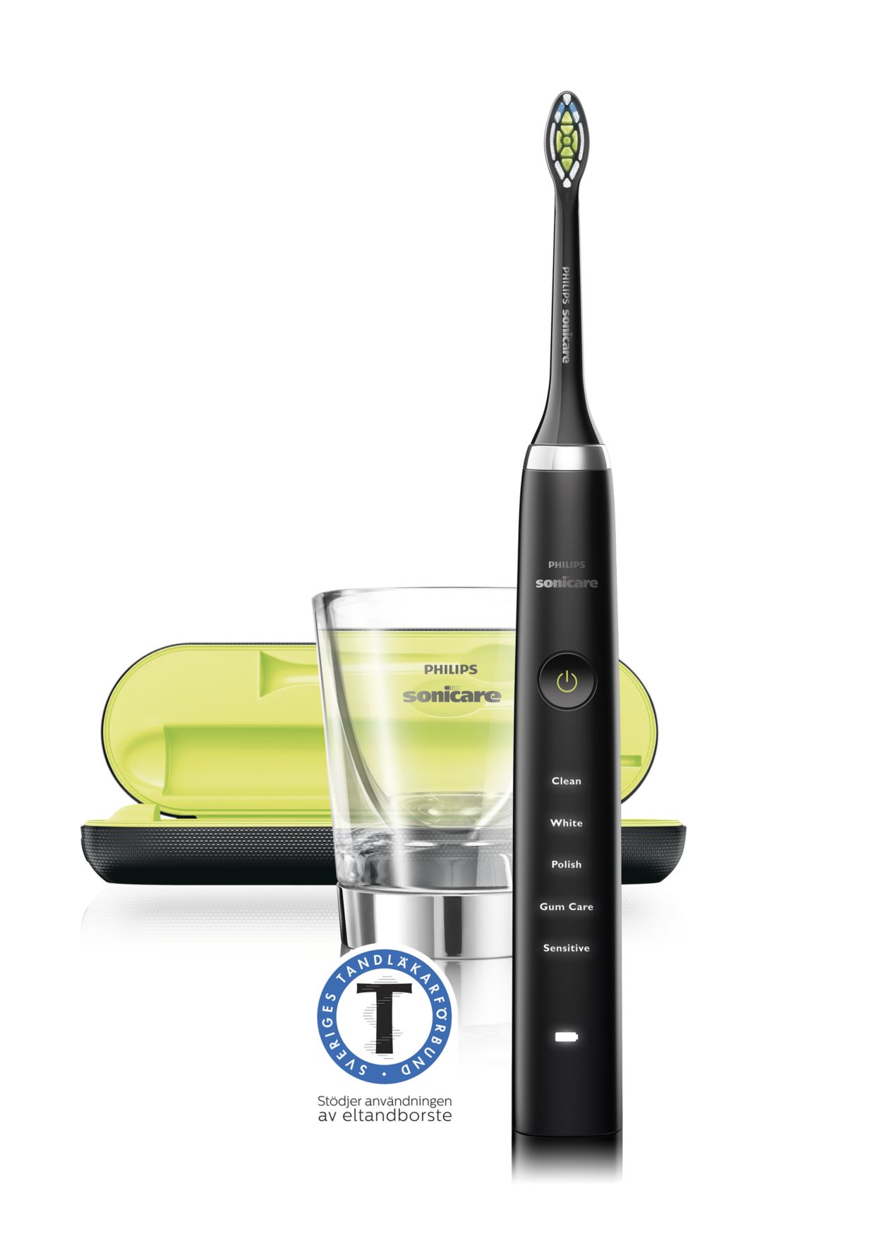 DiamondClean Sonisk eltandborste HX9352/04 | Sonicare
